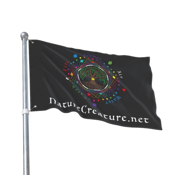 Nature Creature Double-Sided Flag